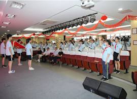 不负青春，逐梦未来——石湖中学初二年级举行青春仪式